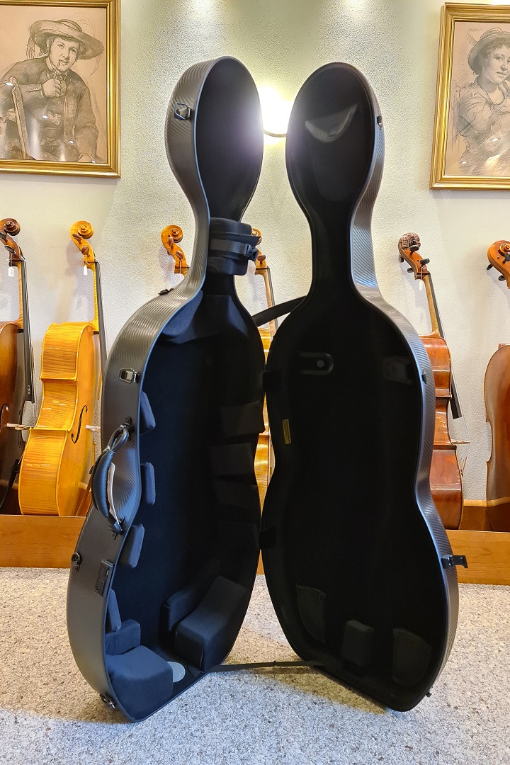 Gewa Pure - Celloetui in Schwarz/Schwarz